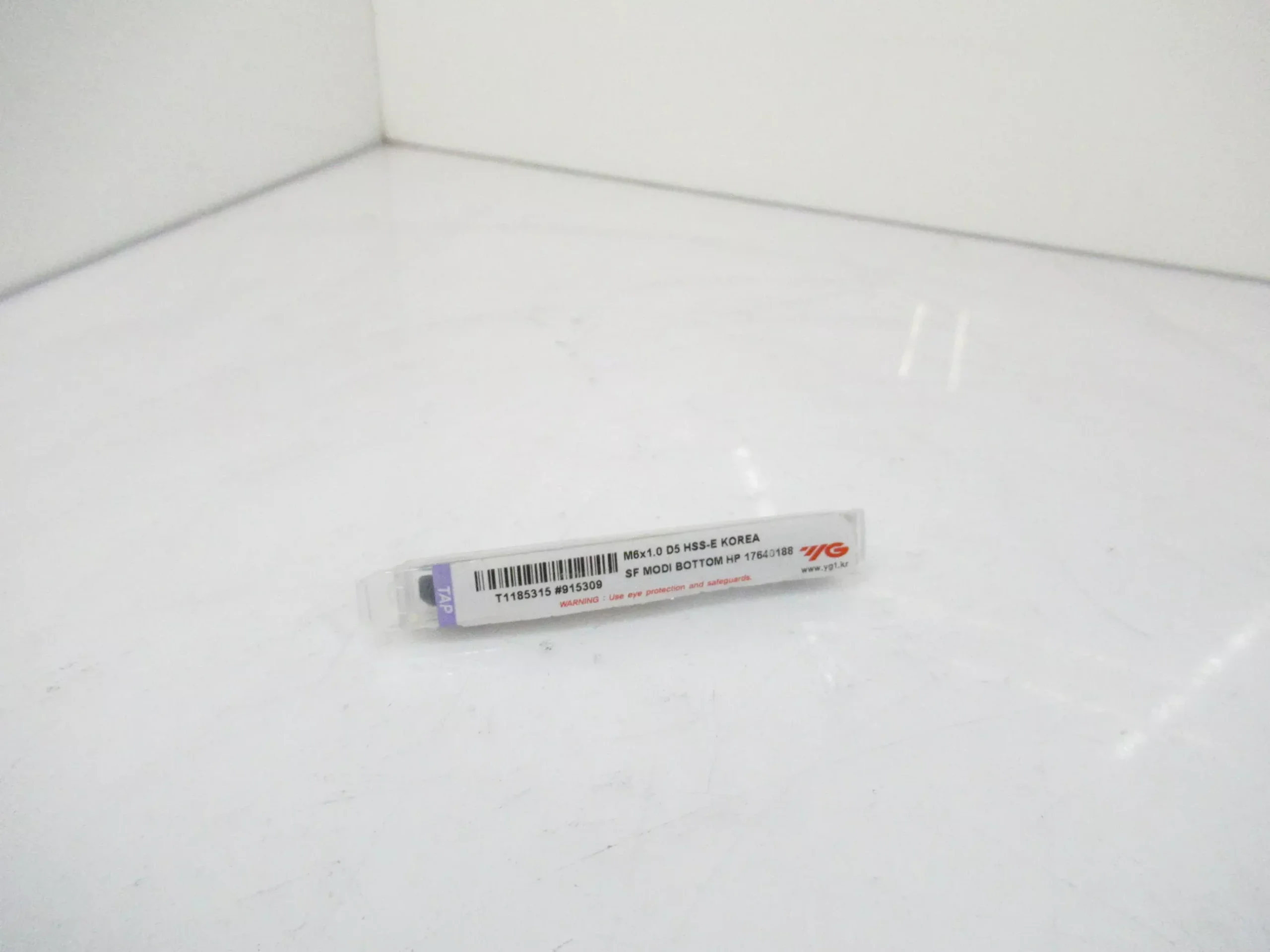 YG 915309 Ring M6X1.0XD5X63.5 Spiral Flute Tap, Sold By Unit
