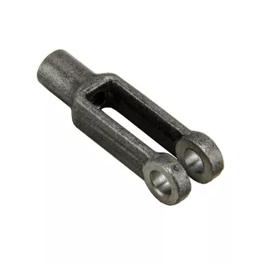 Yoke Ends, Straight Adjustable 1/4-28 Thread, 1/4 Hole